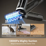 Load image into Gallery viewer, Dreame H14 Wet and Dry Vacuum showcasing 18,000Pa suction power for pet messes.
