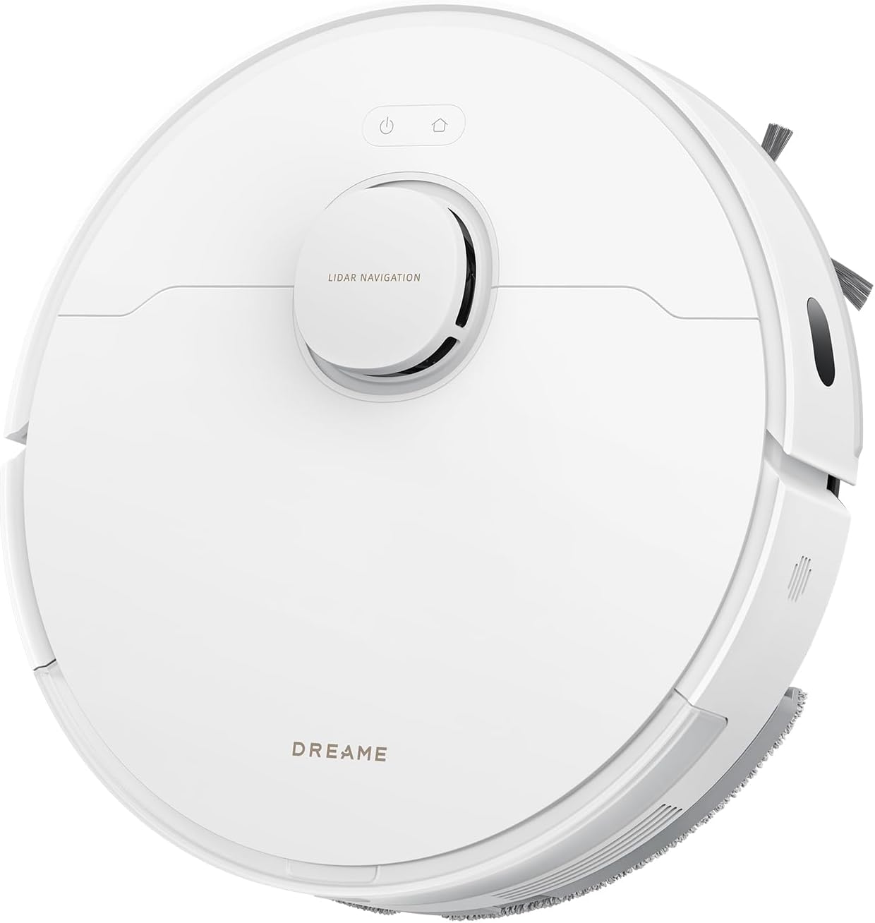DREAME D20 Robot Vacuum, 13,000Pa Suction Power, DuoBrush for Zero Tangled Hair, LDS Navigation, 2-in-1 Vacuum & Mop, 5,200mAh Change to 285 mins Battery life, App & Voice Control, 2 Years Warranty
