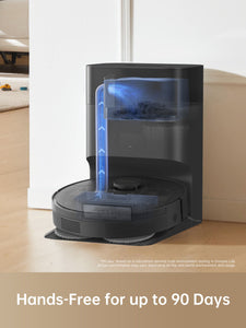 Dreame L10s Plus Robot Vacuum with auto-empty dock, hands-free operation for 90 days