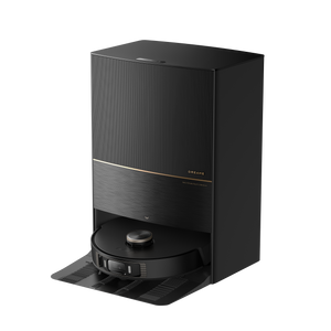 Dreame L20 Ultra Robot Vacuum with sleek automatic base station design.