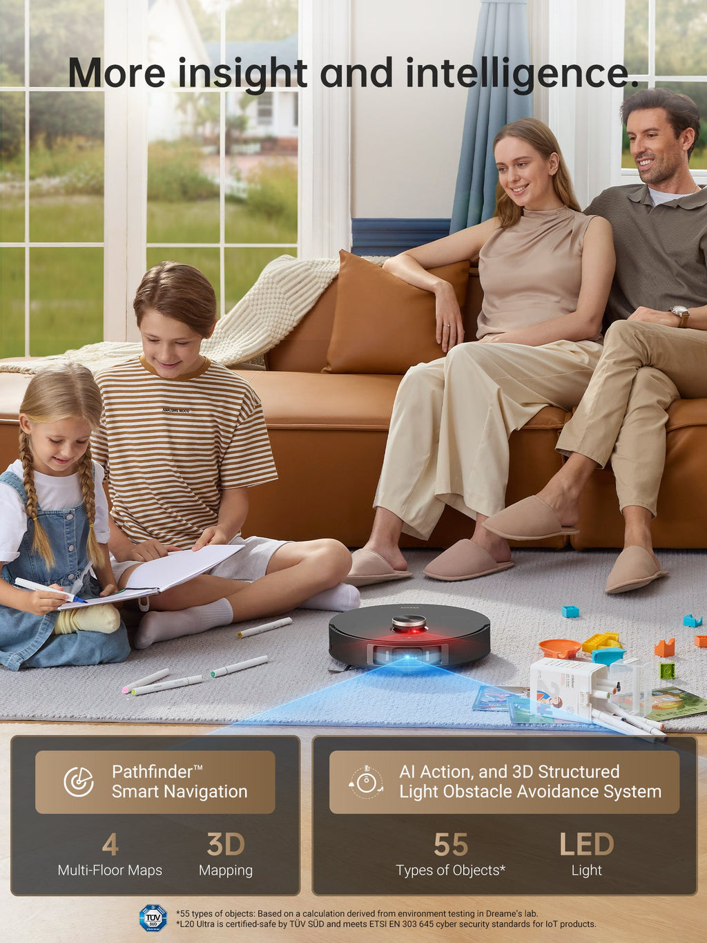 Dreame L20 Ultra Robot Vacuum with automatic base station